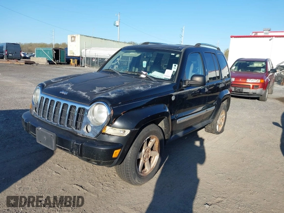 2006 Jeep Liberty Limited with VIN 1J4GL58K16W173468, listed as a IAAI auction lot 41858720 with 1 mi miles. Bid and sale history available at carsss.com. Image 2.