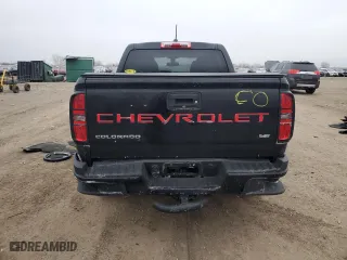 2021 Chevrolet Colorado 4WD Work Truck with VIN 1GCGTBENXM1188273, listed as a Copart auction lot 44998455 with 50,710 mi miles and Salvage Title. Bid and sale history available at carsss.com. Image 6.