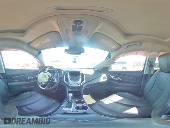 2015 GMC Terrain SLT with VIN 2GKFLSE33F6411946, listed as a Copart auction lot 56019945 with 112,631 mi miles and Salvage title. Bid and sale history available at DreamBid. Image 14.