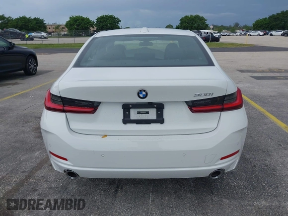 2025 BMW 3 Series 330i with VIN 3MW69CW00S8F10279, listed as a IAAI auction lot 42449705 with 8,908 mi miles and . Bid and sale history available at DreamBid. Image 17.