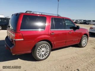 2015 Lincoln Navigator with VIN 5LMJJ2JT3FEJ11989, listed as a Copart auction lot 74520934 with 126,280 mi miles and Salvage Title. Bid and sale history available at carsss.com. Image 3.