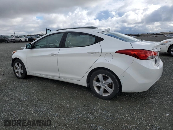 2012 Hyundai Elantra Limited z VIN 5NPDH4AE6CH071528, wystawiony jako Copart lot #49171385 z przebiegiem 117 352 mil mil oraz Szkoda całkowita • Salvage title. Historia ofert i sprzedaży dostępna na DreamBid. Obrazek 2.