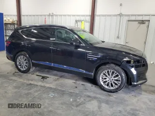 2024 Genesis GV80 with VIN KMUHBDSB5RU180288, listed as a Copart auction lot 61759845 with 32,038 mi miles and Clean title. Bid and sale history available at DreamBid. Image 4.