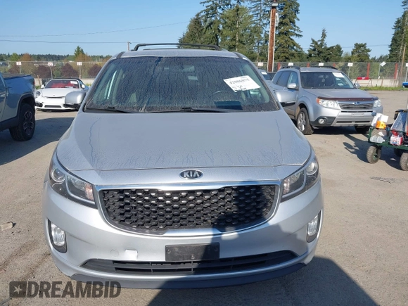 2016 Kia Sedona SX with VIN KNDMC5C19G6140582, listed as a IAAI auction lot 42086075 with 112,474 mi miles. Bid and sale history available at carsss.com. Image 12.