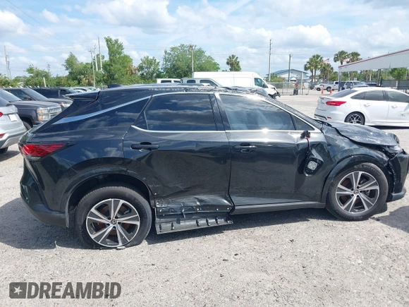 2023 Lexus RX with VIN JTJCHMAAXP2001561, listed as a IAAI auction lot 40850514 with 1 mi miles. Bid and sale history available at carsss.com. Image 13.