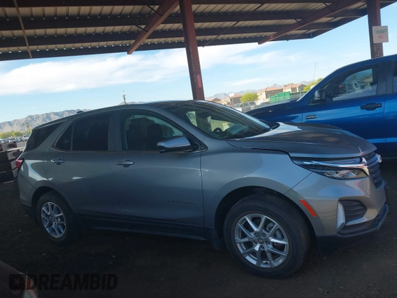 2023 Chevrolet Equinox LT with VIN 3GNAXTEG9PL155397, listed as a IAAI auction lot 42086119 with 27,048 mi miles and . Bid and sale history available at DreamBid. Image 13.