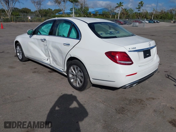 2019 Mercedes-Benz E-Class E 300 with VIN WDDZF4KB4KA686266, listed as a IAAI auction lot 41100169 with 18,205 mi miles. Bid and sale history available at carsss.com. Image 3.