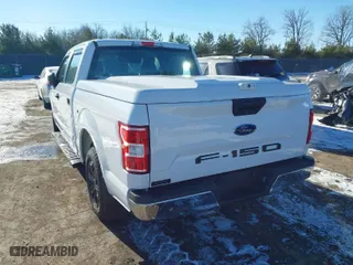 2018 Ford F-150 XL with VIN 1FTEW1CB5JKC52095, listed as a IAAI auction lot 41282457 with 82,375 mi miles. Bid and sale history available at carsss.com. Image 3.