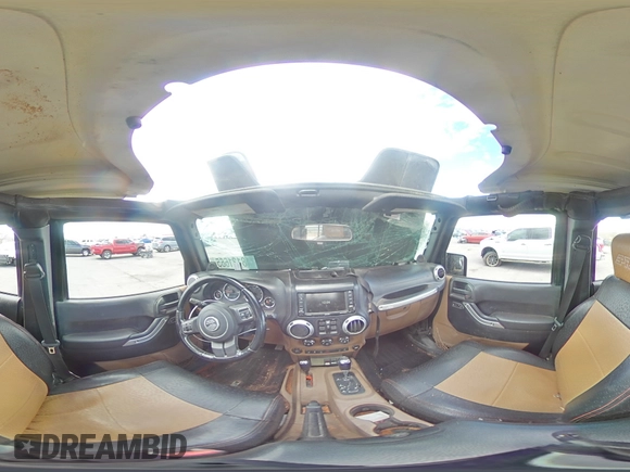 2012 Jeep Wrangler Unlimited Rubicon с VIN 1C4HJWFG4CL103531, выставлен на аукционе Copart как лот 48131665 с пробегом 183 234 миль миль и Списание • Salvage title. История ставок и продаж доступна на DreamBid. Изображение 13.