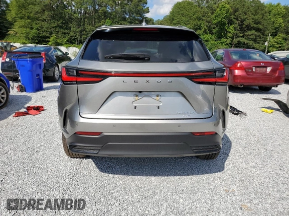 2022 Lexus NX 350h Luxury with VIN JTJHKCEZ0N2003737, listed as a Copart auction lot 56185694 with 37,447 mi miles and Salvage Title. Bid and sale history available at DreamBid. Image 6.