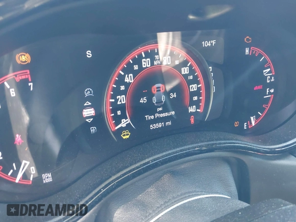 2023 Dodge Durango SXT z VIN 1C4RDHAG5PC630207, wystawiony jako IAAI lot #42290357 z przebiegiem 53 591 mil mil oraz . Historia ofert i sprzedaży dostępna na DreamBid. Obrazek 16.