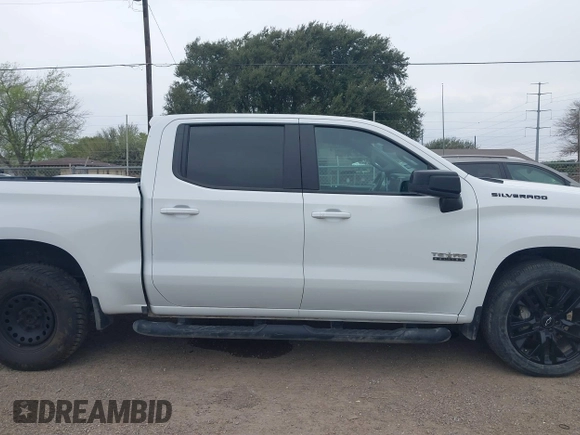 2021 Chevrolet Silverado 1500 RST with VIN 1GCPWDED5MZ415154, listed as a IAAI auction lot 41710995 with 90,097 mi miles. Bid and sale history available at carsss.com. Image 13.