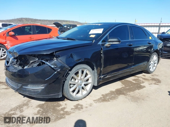 2015 Lincoln MKZ with VIN 3LN6L2G93FR619701, listed as a IAAI auction lot 41794410 with 77,201 mi miles. Bid and sale history available at carsss.com. Image 20.