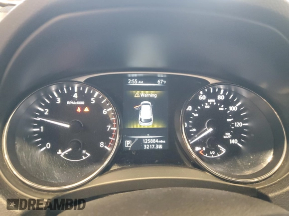 2015 Nissan Rogue SL with VIN 5N1AT2MV3FC769432, listed as a Copart auction lot 48476015 with 125,884 mi miles and Salvage Title. Bid and sale history available at carsss.com. Image 9.