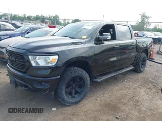 2021 Ram 1500 Big Horn with VIN 1C6SRFFT4MN818902, listed as a IAAI auction lot 42581851 with 58,615 mi miles and . Bid and sale history available at DreamBid. Image 18.