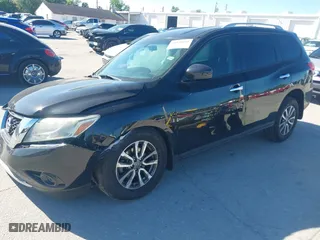 2013 Nissan Pathfinder Platinum with VIN 5N1AR2MN5DC672325, listed as a IAAI auction lot 41838050 with 108805 miles. Bid and sale history available at carsss.com. Image 17.