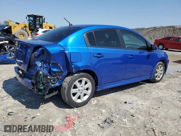 2011 Nissan Sentra SR with VIN 3N1AB6AP8BL675651, listed as a Copart auction lot 51504035 with 122,449 mi miles and Salvage Title. Bid and sale history available at DreamBid. Image 3.