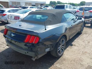 2016 Ford Mustang EcoBoost Premium with VIN 1FATP8UH4G5304605, listed as a IAAI auction lot 42393334 with 184,295 mi miles and . Bid and sale history available at DreamBid. Image 4.