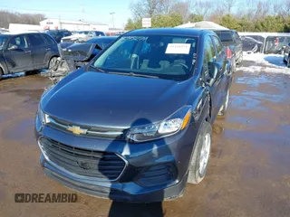 2021 Chevrolet Trax LS with VIN KL7CJKSB2MB303227, listed as a IAAI auction lot 41345271 with 51,801 mi miles. Bid and sale history available at carsss.com. Image 17.