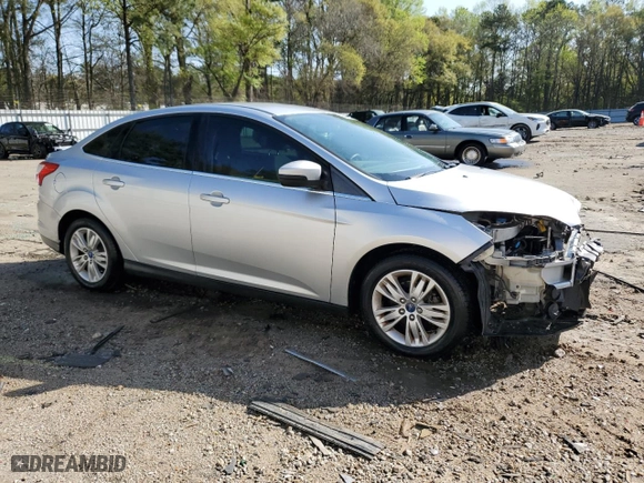 2012 Ford Focus SEL with VIN 1FAHP3H25CL303757, listed as a Copart auction lot 50592775 with 140,466 mi miles and Salvage Title. Bid and sale history available at carsss.com. Image 4.