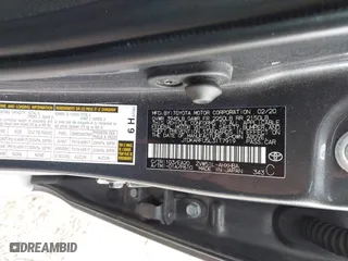 2020 Toyota Prius L Eco with VIN JTDKARFU5L3117919, listed as a IAAI auction lot 41686815 with 154,128 mi miles. Bid and sale history available at carsss.com. Image 9.