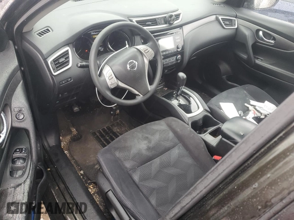 2016 Nissan Rogue S with VIN JN8AT2MT6GW009695, listed as a Copart auction lot 42980645 with 173,721 mi miles and Salvage Title. Bid and sale history available at carsss.com. Image 8.