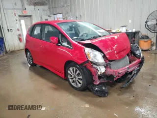 2010 Honda Fit Sport with VIN JHMGE8H46AC017339, listed as a Copart auction lot 50217895 with 102,821 mi miles and Salvage Title. Bid and sale history available at carsss.com. Image 4.