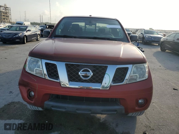 2015 Nissan Frontier SV with VIN 1N6AD0CUXFN766687, listed as a Copart auction lot 57445095 with 65,525 mi miles and Salvage title. Bid and sale history available at DreamBid. Image 5.