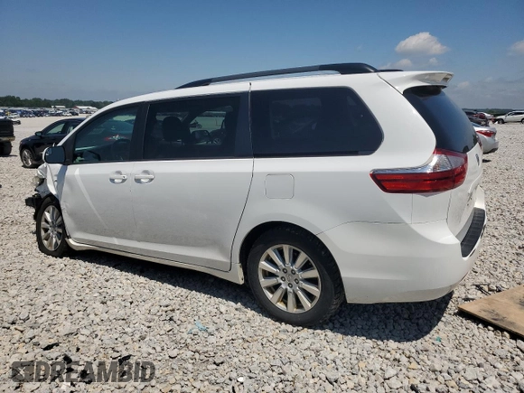 2017 Toyota Sienna LE with VIN 5TDJZ3DC0HS173865, listed as a Copart auction lot 63490865 with 173,078 mi miles and Clean title. Bid and sale history available at DreamBid. Image 2.