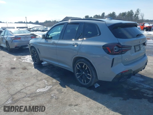 2023 BMW X3 M40i with VIN 5UX83DP09P9S50851, listed as a IAAI auction lot 41645860 with 16,197 mi miles and . Bid and sale history available at DreamBid. Image 3.