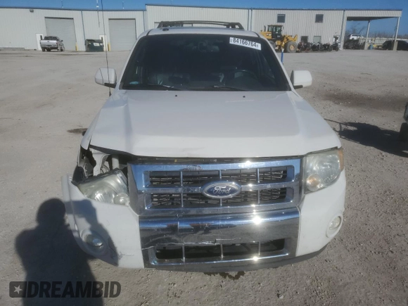 2011 Ford Escape Limited with VIN 1FMCU9EGXBKB03229, listed as a Copart auction lot 84166764 with 257,131 mi miles and Salvage Title. Bid and sale history available at carsss.com. Image 5.