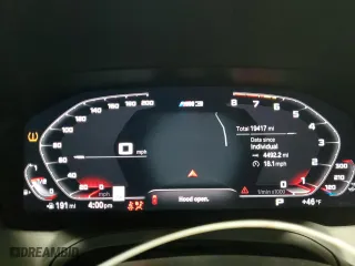 2022 BMW M3 Competition xDrive with VIN WBS43AY03NFM31044, listed as a Copart auction lot 84862834 with 19,417 mi miles and Salvage Title. Bid and sale history available at carsss.com. Image 9.