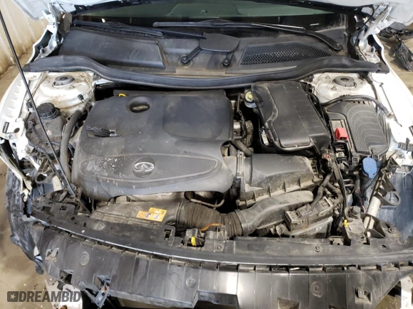 2017 Infiniti QX30 Luxury with VIN SJKCH5CR4HA038346, listed as a Copart auction lot 44990635 with 65,391 mi miles and Salvage Title. Bid and sale history available at carsss.com. Image 14.