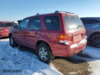 2005 Ford Escape Limited with VIN 1FMCU941X5KC09858, listed as a Copart auction lot 45040105 with 155,856 mi miles and Salvage Title. Bid and sale history available at carsss.com. Image 2.
