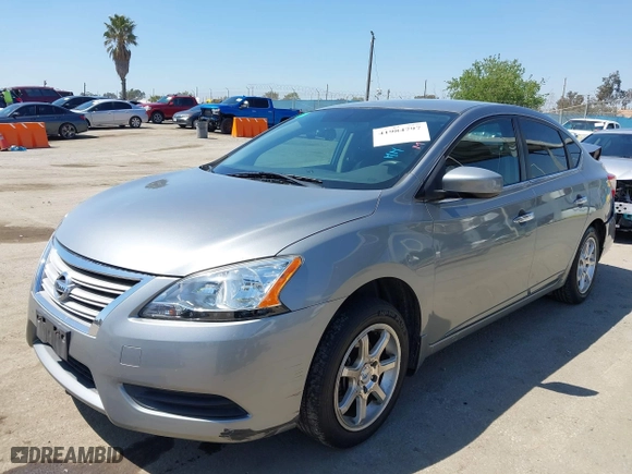 2014 Nissan Sentra SR with VIN 3N1AB7AP6EL698081, listed as a IAAI auction lot 41984797 with 64,384 mi miles. Bid and sale history available at carsss.com. Image 2.