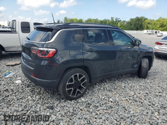 2018 Jeep Compass Limited with VIN 3C4NJCCB1JT488736, listed as a Copart auction lot 51573935 with 69,498 mi miles and Salvage Title. Bid and sale history available at carsss.com. Image 3.