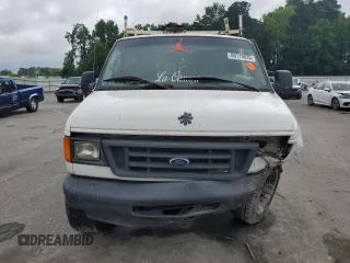 2007 Ford Econoline Cargo Commercial with VIN 1FTNE24LX7DB49770, listed as a Copart auction lot 60119035 with 361,338 mi miles and Non repairable. Bid and sale history available at DreamBid. Image 5.