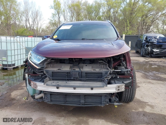 2017 Honda CR-V Touring with VIN 5J6RW2H95HL074264, listed as a IAAI auction lot 41974804 with 94,923 mi miles. Bid and sale history available at carsss.com. Image 13.