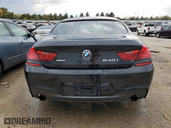 2017 BMW 6 Series 640i xDrive with VIN WBA6D2C55HGT66277, listed as a Copart auction lot 73739483 with 86,356 mi miles. Bid and sale history available at carsss.com. Image 6.