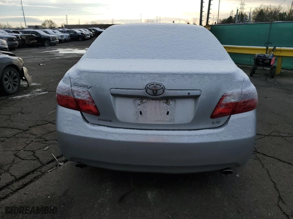 2008 Toyota Camry LE with VIN 4T1BK46K98U062886, listed as a Copart auction lot 51688105 with 213,722 mi miles and Salvage Title. Bid and sale history available at carsss.com. Image 6.