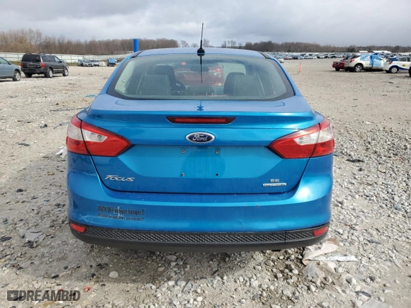 2013 Ford Focus SE with VIN 1FADP3F25DL188970, listed as a Copart auction lot 53018285 with 133,563 mi miles and Clean Title. Bid and sale history available at carsss.com. Image 6.