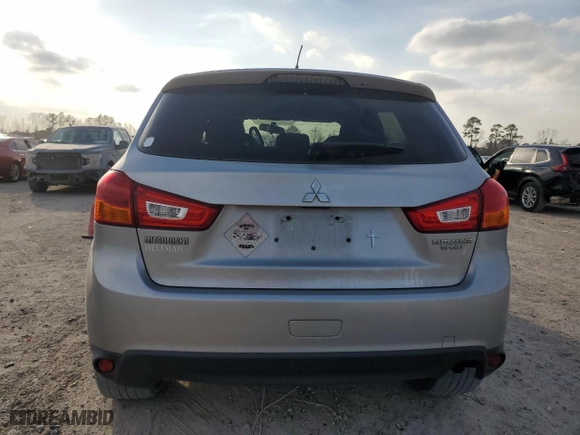 2013 Mitsubishi Outlander Sport ES with VIN 4A4AP3AU1DE007768, listed as a Copart auction lot 45712555 with 84,806 mi miles and Salvage Title. Bid and sale history available at carsss.com. Image 6.