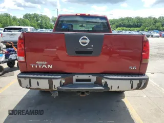 2004 Nissan Titan SE z VIN 1N6AA06A14N539136, wystawiony jako Copart lot #61937265 z przebiegiem 273 032 mil mil oraz Czysty tytuł • Clean title. Historia ofert i sprzedaży dostępna na DreamBid. Obrazek 6.
