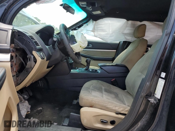 2016 Ford Explorer z VIN 1FM5K7B80GGC85484, wystawiony jako Copart lot #57242715 z przebiegiem Nie podano mil oraz Szkoda całkowita • Salvage title. Historia ofert i sprzedaży dostępna na DreamBid. Obrazek 7.