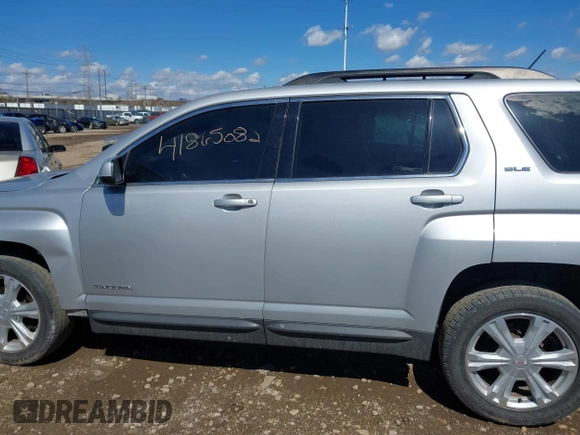 2017 GMC Terrain SLE with VIN 2GKFLTEK8H6258920, listed as a IAAI auction lot 41865082 with 116,108 mi miles. Bid and sale history available at carsss.com. Image 15.