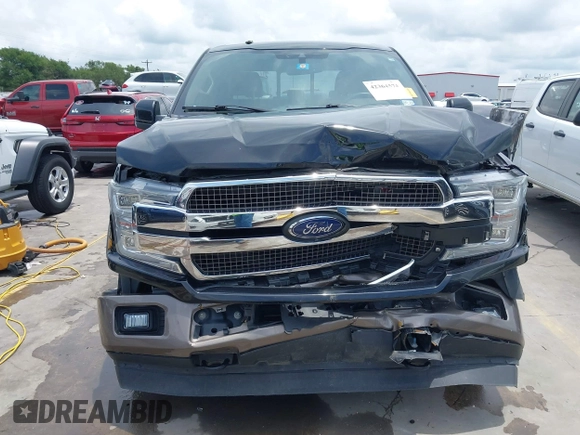 2018 Ford F-150 XL with VIN 1FTEW1EG8JFA43905, listed as a IAAI auction lot 42364574 with 139,009 mi miles and . Bid and sale history available at DreamBid. Image 6.