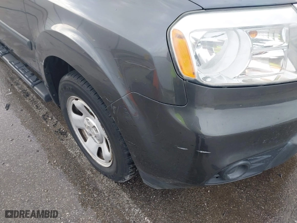 2013 Honda Pilot LX with VIN 5FNYF4H24DB062197, listed as a IAAI auction lot 41652595 with 66,169 mi miles. Bid and sale history available at carsss.com. Image 19.