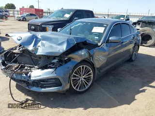 2018 BMW 5 Series 530i xDrive with VIN WBAJA7C53JG907445, listed as a IAAI auction lot 42007516 with Not Provided miles. Bid and sale history available at carsss.com. Image 2.