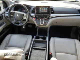 2019 Honda Odyssey EX-L with VIN 5FNRL6H78KB077870, listed as a Copart auction lot 45572505 with 88,417 mi miles and Salvage Title. Bid and sale history available at carsss.com. Image 8.