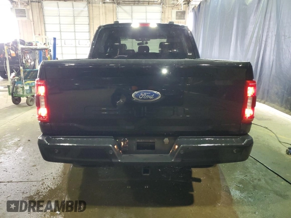 2023 Ford F-150 XL with VIN 1FTEW1C57PFB83938, listed as a Copart auction lot 52502865 with 48,965 mi miles and Non Repairable. Bid and sale history available at carsss.com. Image 6.